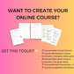 Course Creation Toolkit | Course Bundle | Course Creator Tools