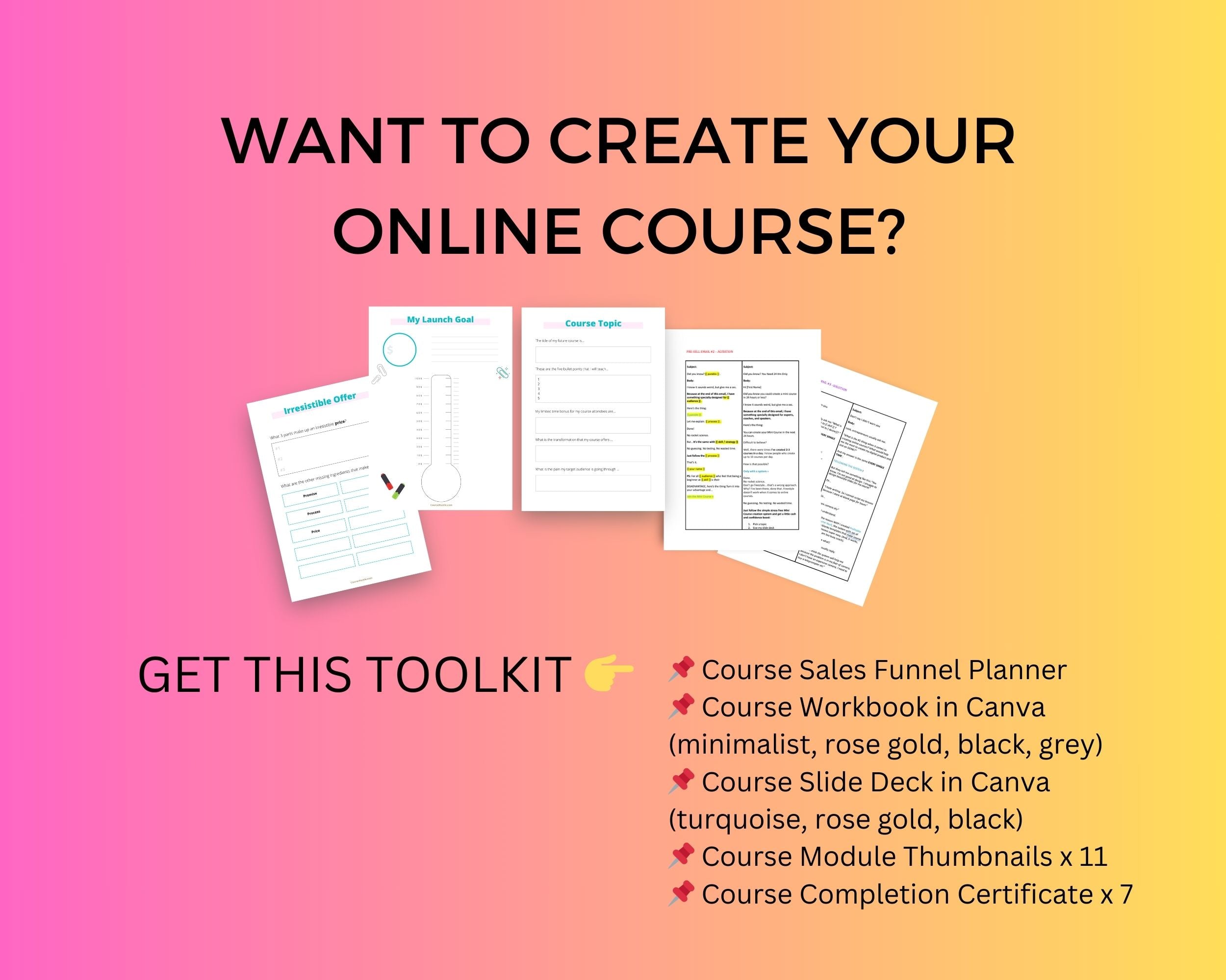 Course Creation Toolkit | Course Bundle | Course Creator Tools