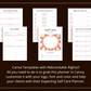 Editable Self Care Planner in Canva | Commercial Use