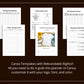Editable Tshirt Business Planner in Canva | Commercial Use