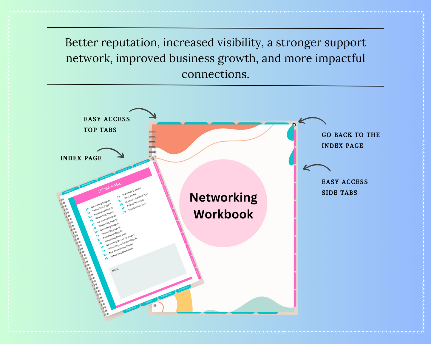Networking Digital Workbook | Hyperlinked PDF | Suitable with Goodnes & Notability