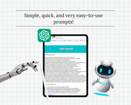 800+ Chat GPT Prompts for Life Coaches