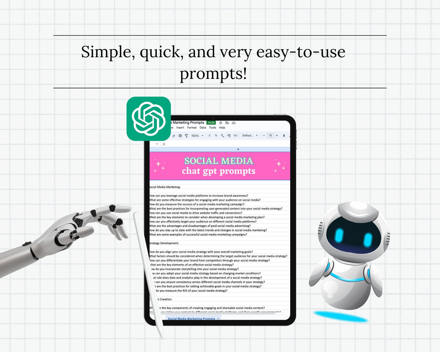 ChatGPT Social Media Prompts
