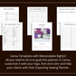 Editable Sewing Planner in Canva | Canva Template Pack | Sewing Business Planner Canva | Commercial Use