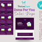 Animated Cyber Monday Sales Page Template in ThriveCart
