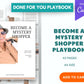 Become a Mystery Shopper Playbook