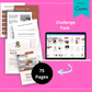 21-Day Challenge Pack in Canva | Irresistible Online Challenge | Email Sequences | Canva Sales Pages