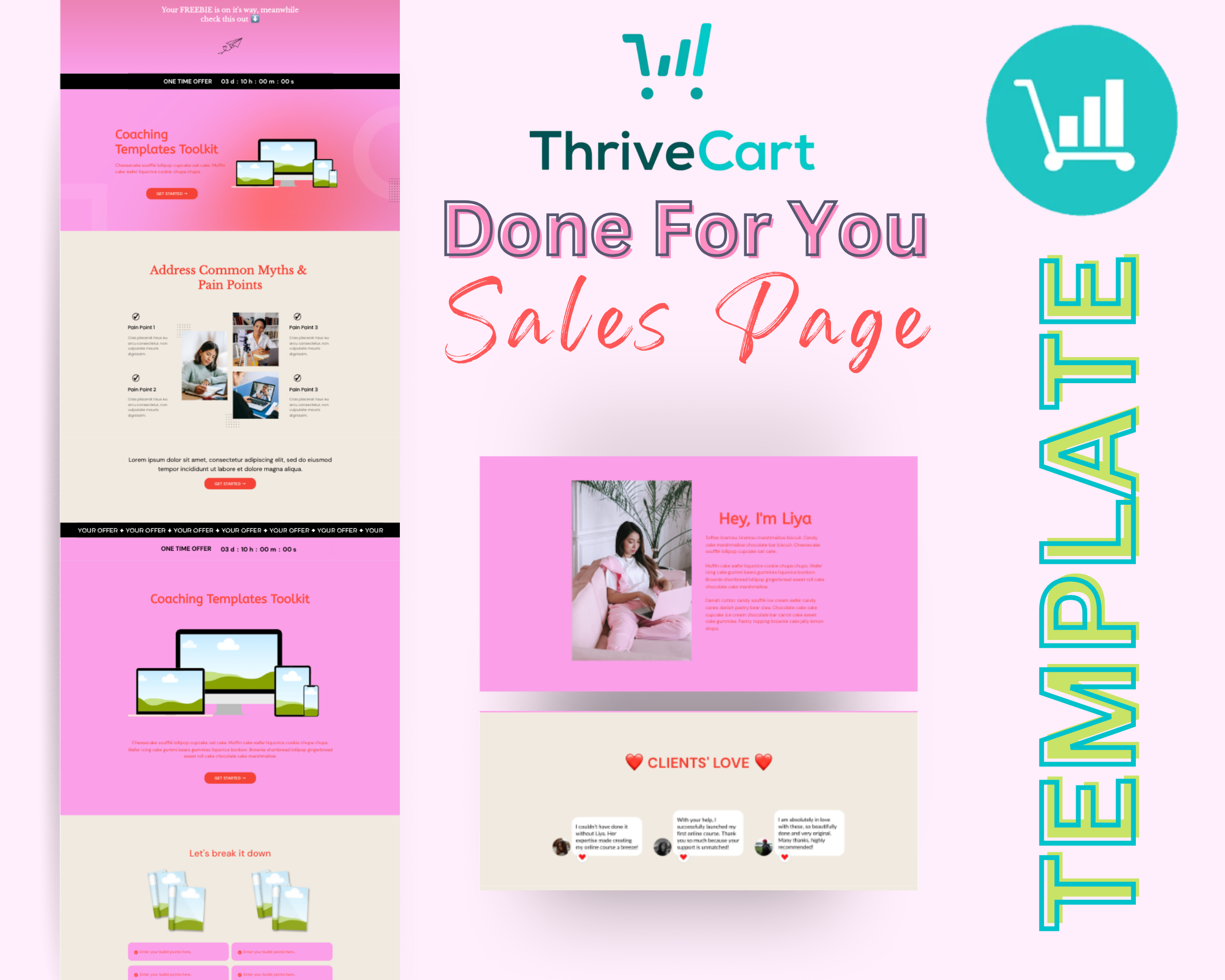 Tripwire Neon Sales Page Template in ThriveCart