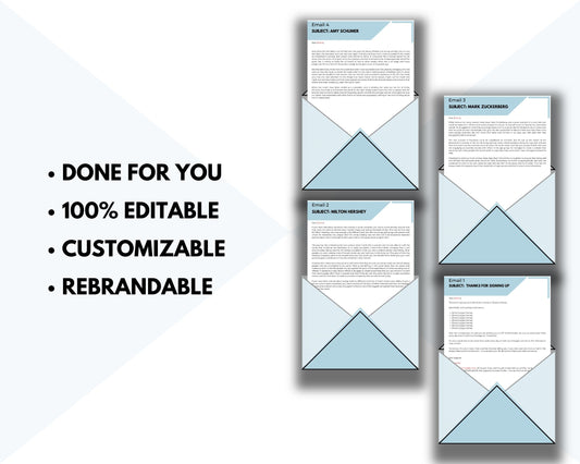 Editable 5 People Turned Weirdness Into Success Emails | Newsletter Template
