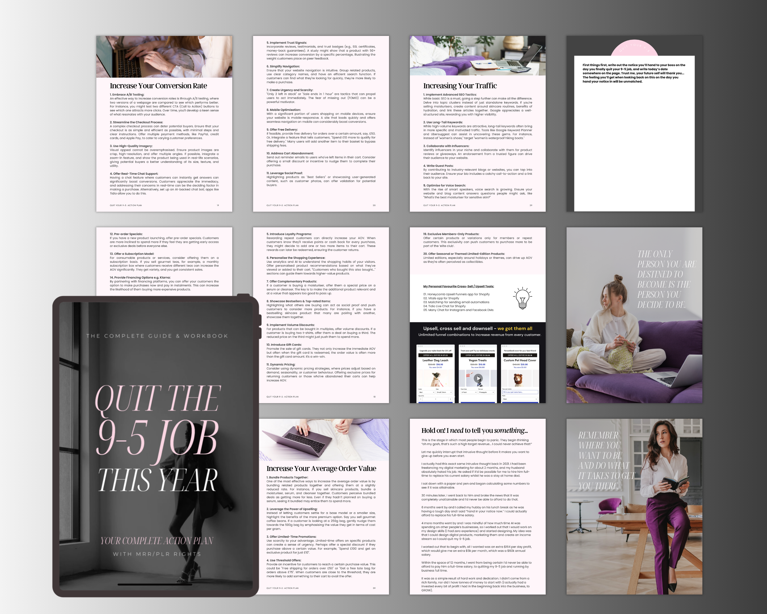Quit Your 9-5 Job PLR Guide with Resell Rights