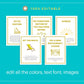 50 Date Night Ideas Cards | Canva Inspirational Cards | Commercial Use