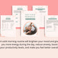 30-Day Win Your Mornings Challenge | Editable Canva Template A4 Size
