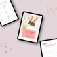 20 Day Course Creation Challenge | Course Launch Planner | Editable Canva Template A4 Size