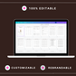 Editable Knitting Project Planner in Canva | Canva Template Pack | Commercial Use