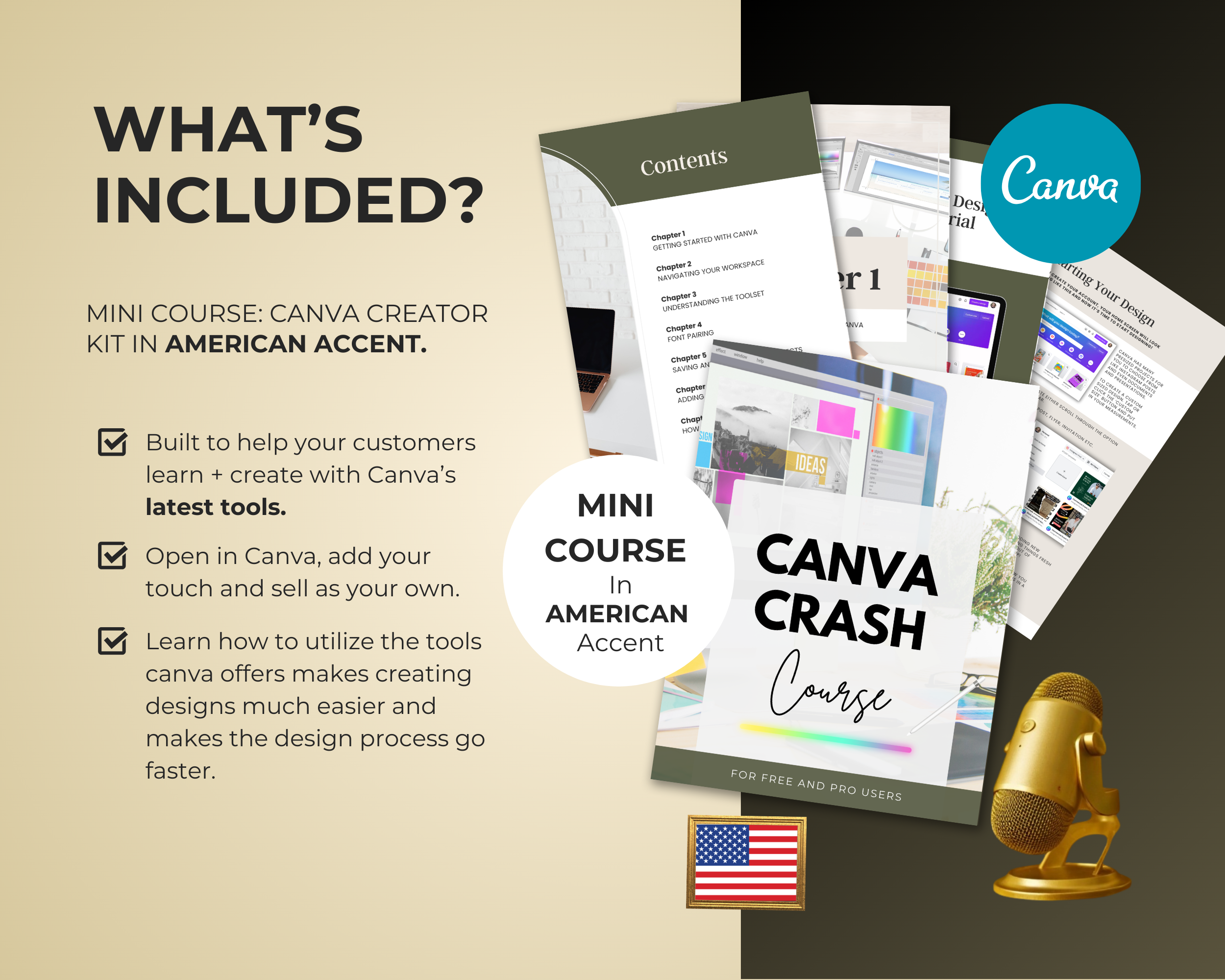 Crash Course For Canva With PLR Resell Rights