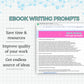 Ebook Writing Chat GPT Prompts