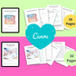 BUNDLE of 7 Social Media Planners in Canva | Customizable | Editable Canva Templates | Commercial Use | Social Media Templates