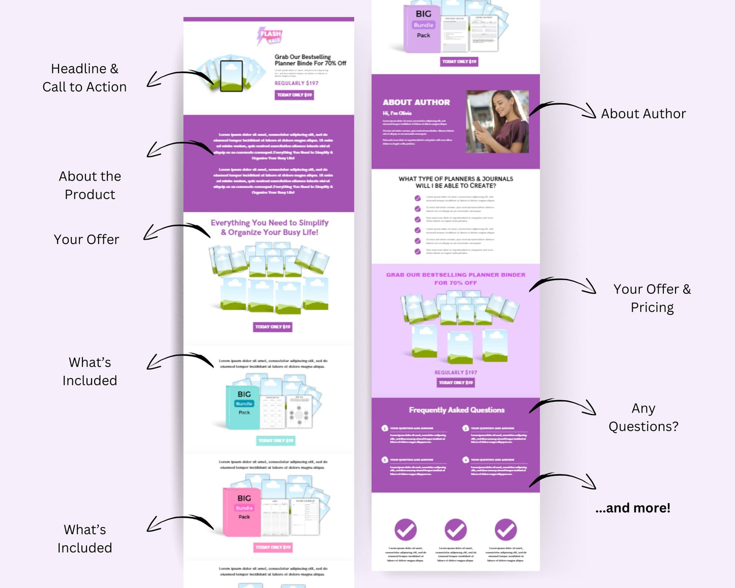 Flash Sale Sales Page Template