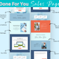 Waitlist in Blue Sales Page Template in ThriveCart