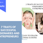 Editable 7 Traits of Successful Visionaries and Entrepreneurs Emails | Done-for-You eCourse