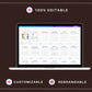 Editable Tshirt Business Planner in Canva | Commercial Use