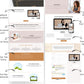Boho Sales Page Template in ThriveCart