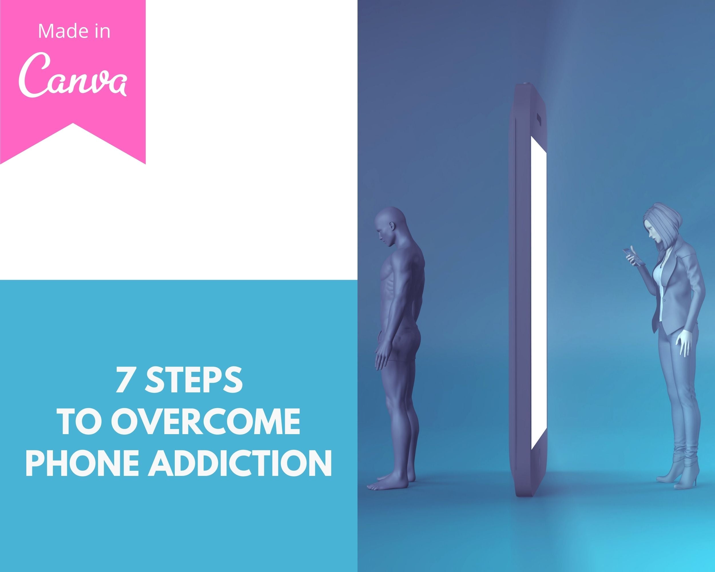 Overcome Phone Addiction Emails | Rebrandable Done-for-You eCourse