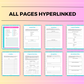 Affiliate Manager Digital Workbook | Hyperlinked PDF | Suitable with Goodnotes & Notability