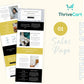 Black & Gold ThriveCart 4-Page Sales Funnel Template