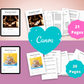 BUNDLE of 11 Spiritual Planners in Canva | Customizable | Editable | Commercial Use | Spiritual Templates