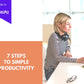 Editable Simple Productivity Emails | Email eCourse Template | Newsletter Template