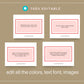 52 Questions To Know Your Love Partner Cards | Canva Inspirational Cards | Commercial Use