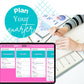 Quarter Planning & Goal Setting Trello Board, Quarter Organizer Workflow