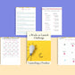 2 Weeks Launch a Product Challenge | Editable Canva Template A4 Size