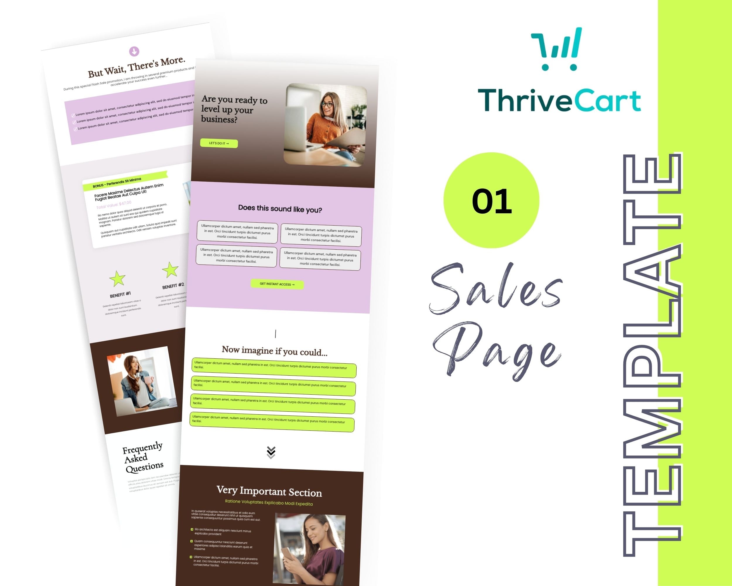 Retro Sales Funnel Template in ThriveCart