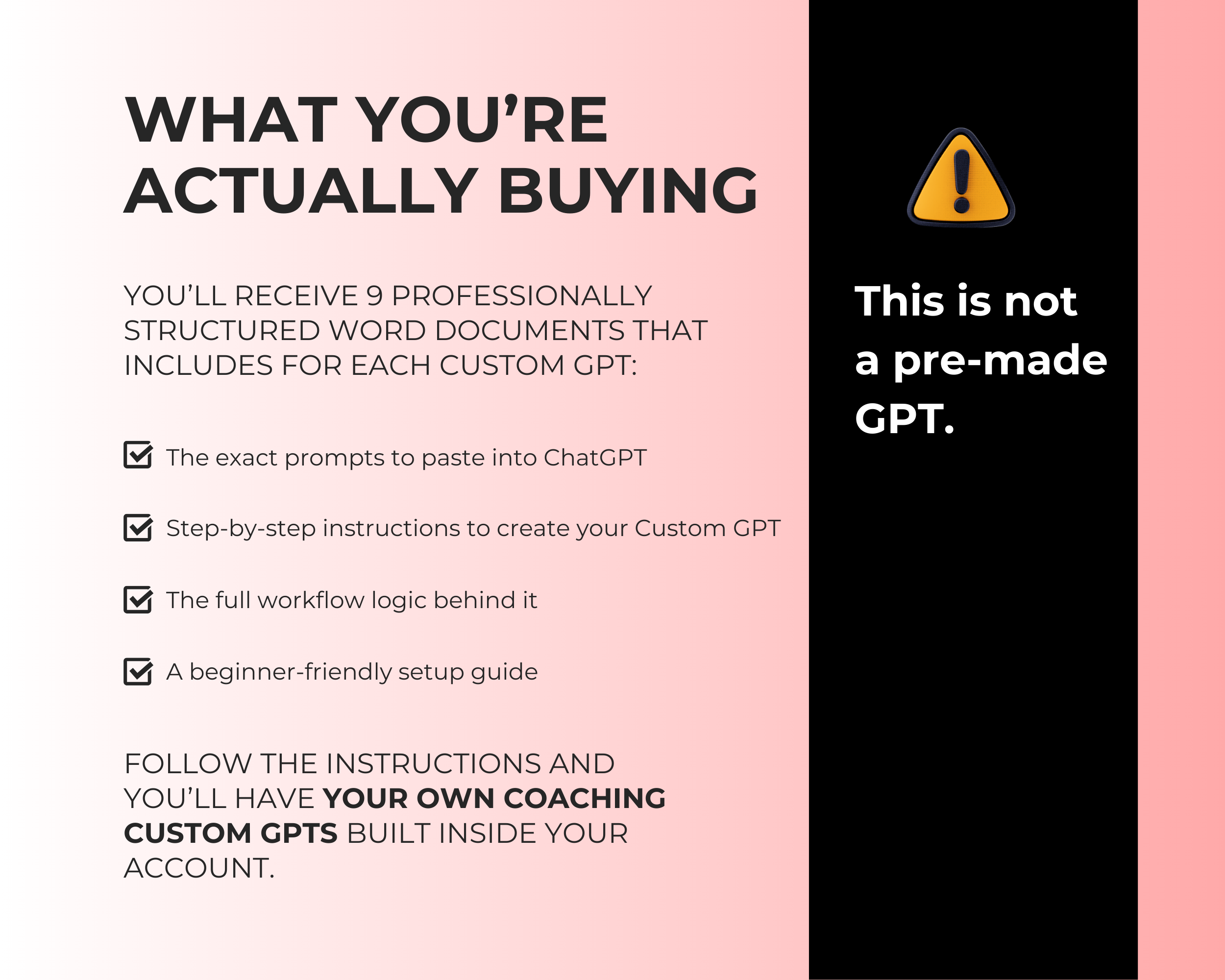 9 AI COACH GPT Builder Kit Bundle