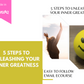 Editable 5 Steps To Unleashing Your Inner Greatness Emails | Email eCourse Template