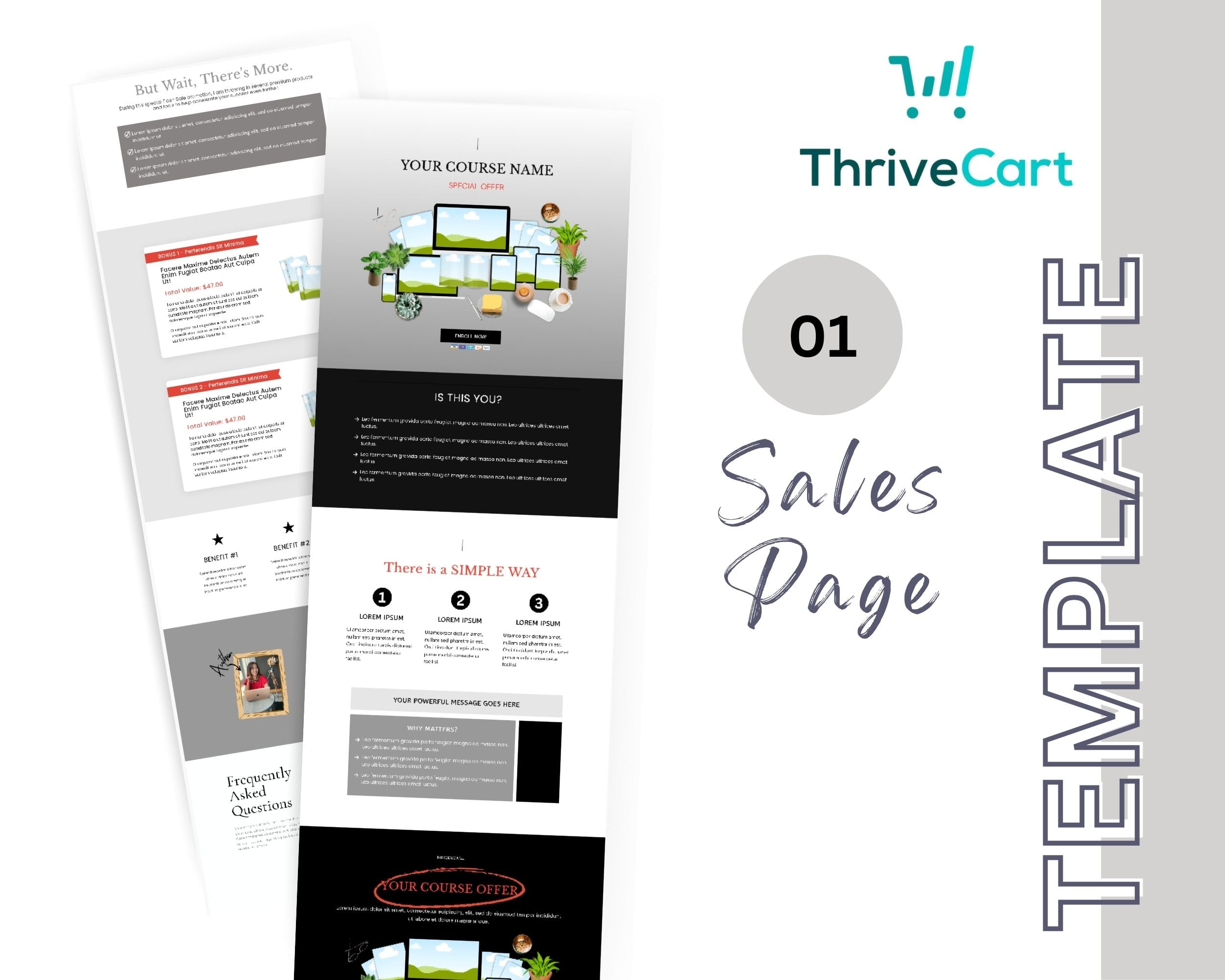 Mystery Enhanced Sales Funnel Template in ThriveCart