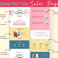 Glamour Sales Page Template in ThriveCart