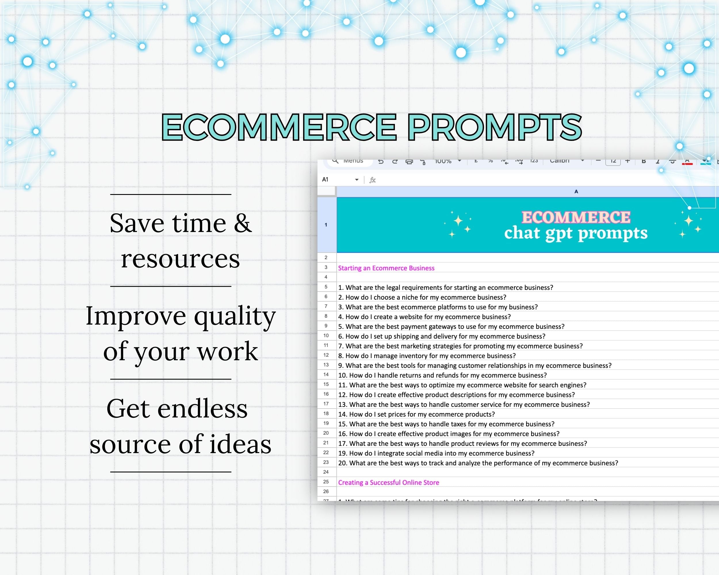 500+ Chat GPT Prompts for Ecommerce