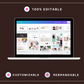 Editable Brand Planner Templates in Canva | Commercial Use