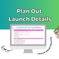 Ultimate Launch Planner Google Spreadsheet | Simple Ultimate Launch Google Sheets