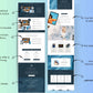 Ocean Online Course Canva Sales Page Template