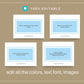 52 Conversation Starters for Networking Professionals | Canva Inspirational Cards | Commercial Use