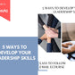 Editable 5 Ways to Develop Your Leadership Skills Emails | Newsletter Template