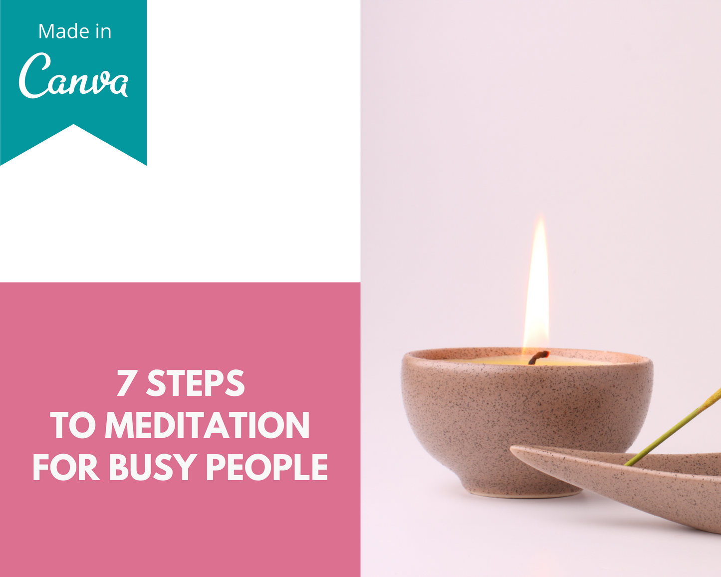 Meditation for Busy People Emails | Rebrandable Done-for-You eCourse