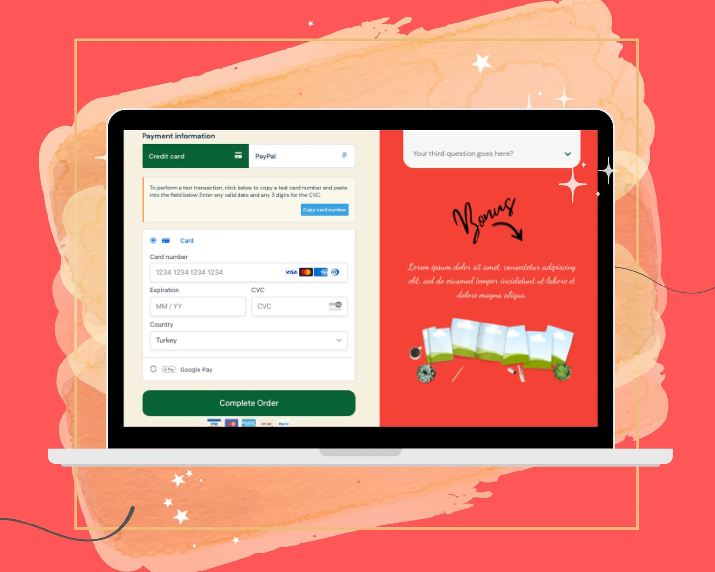 Christmas ThriveCart Checkout Template