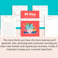 30 Day Getting New Clients Challenge | New Clients Planner | Editable Canva Template A4 Size