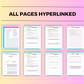 Personal Brand Digital Workbook | Hyperlinked PDF | Suitable with Goodnes & Notability