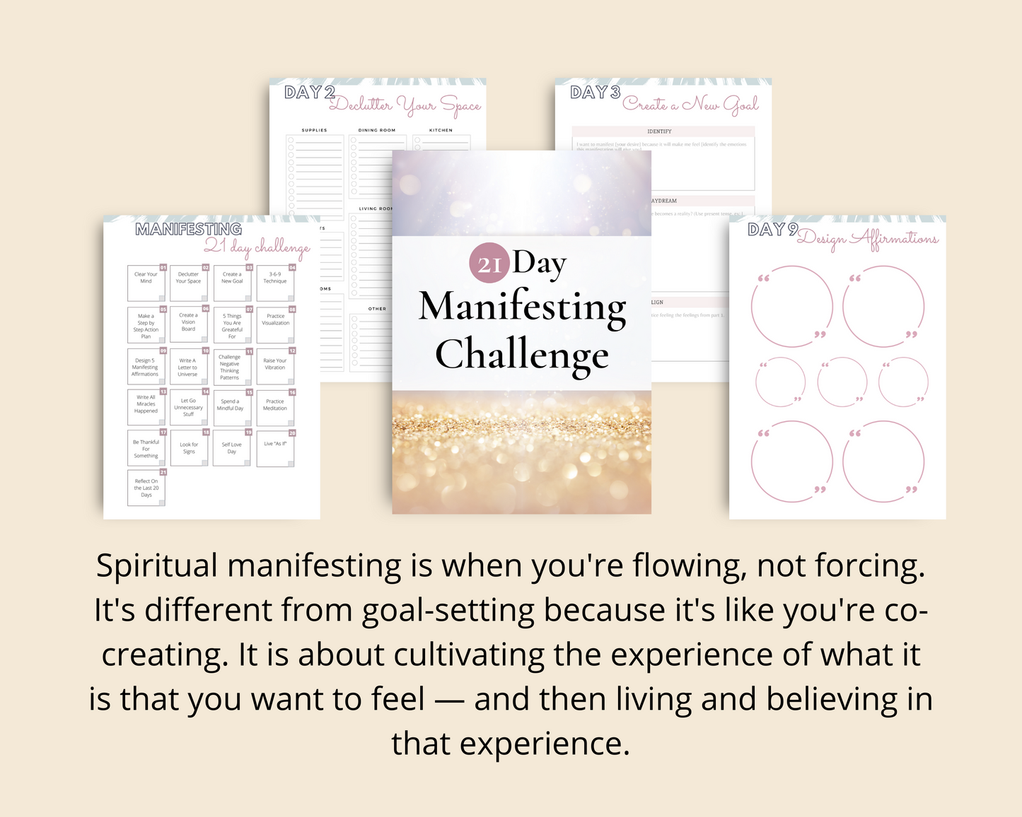 21 Days Manifesting Challenge | Manifestation Journal